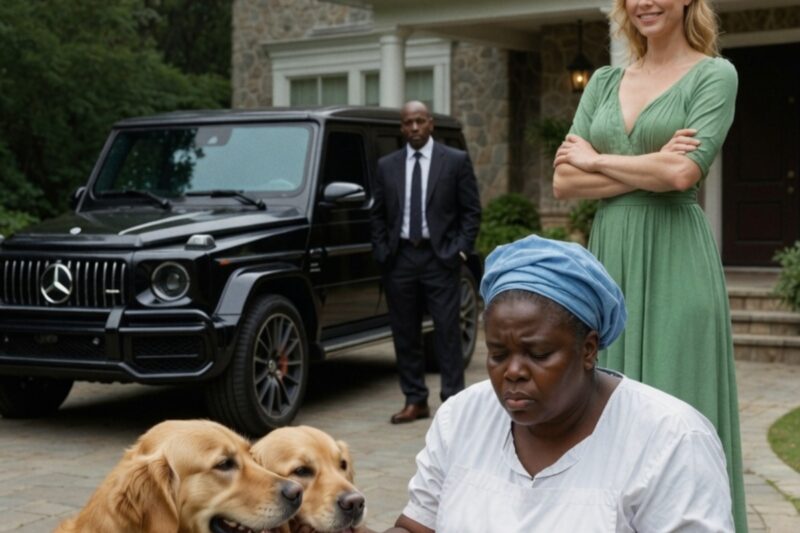 Wicked Billionaire Forced Her Maid To Eat Outside With The Dogs | Then A G-Wagon Pulled Up