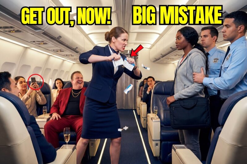 Flight Attendant Gives Black Woman’s Seat to White Passenger – Seconds Later, Airline in Chaos 