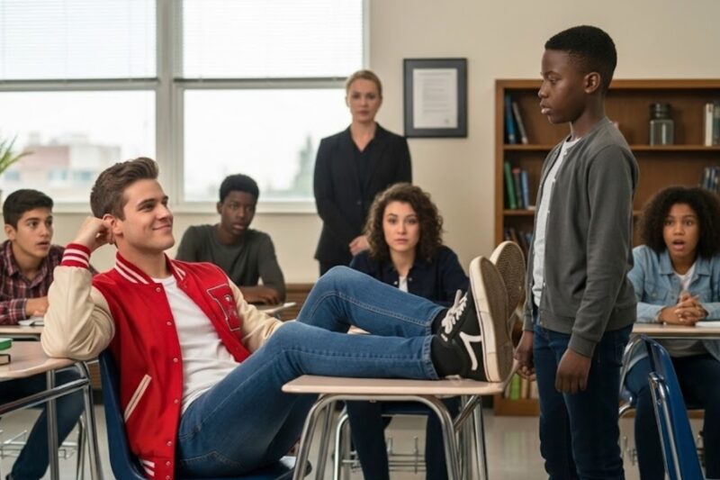 He Stole the New Black Student’s Seat—Seconds Later, the Whole Class Went Silent