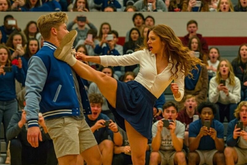 A Cruel Prank Went Too Far—But the New Girl’s Reaction Exposed Every Bully in the Hallway