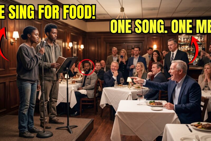 Diners Laugh at Homeless Black Twins Singing for Food — Their Voices Make a Producer Drop His Fork