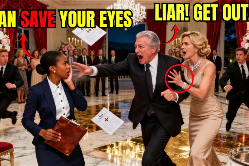 Blind Millionaire Slaps Black Woman for Accusing His Wife — He Froze When She Whispered 3 Words