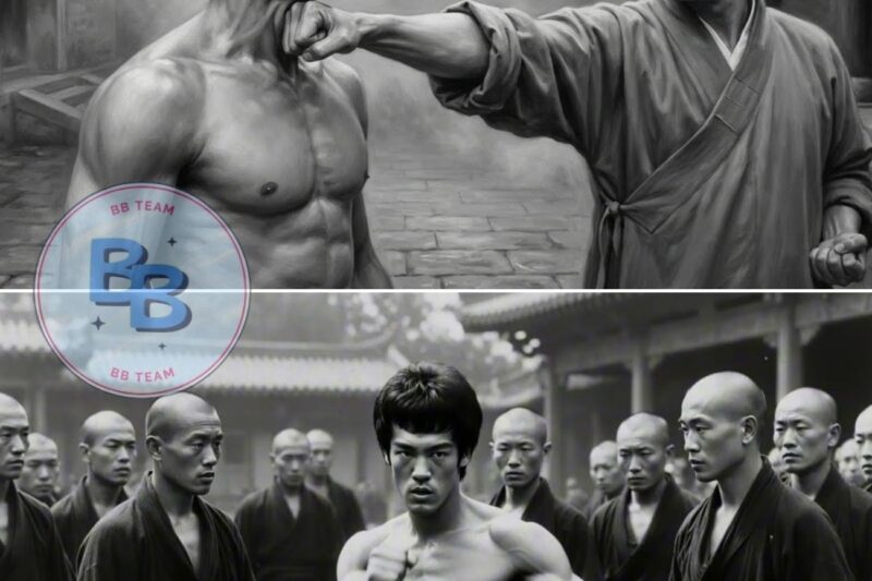 Bruce Lee Challenged By Shaolin Temple Enforcer Monks Bet He Would Fall 3 Seconds 1968 — China