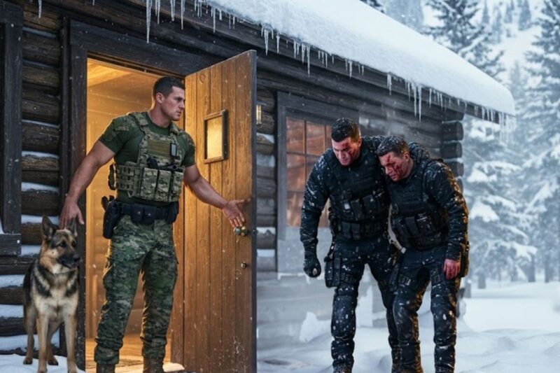 A Navy SEAL Thought He Was Safe in His Remote Cabin—Until Footprints in the Snow Revealed the Truth