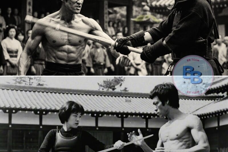 Bruce Lee Challenged By Female Kendo Champion With Blade Defeated Her Bare Hands 1969 — Kyoto