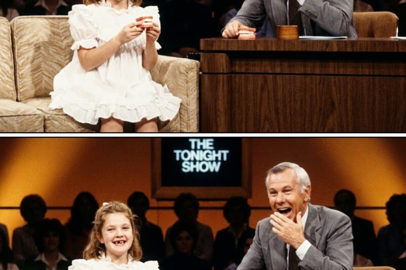 7-Year-Old Drew Barrymore Did THIS on Live TV— Johnny Carson’s Reaction Made BURST Into Laughter