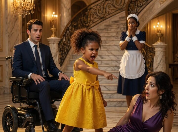 “‘Don’t Touch Him Again’ — The Maid’s Toddler Attacked the Billionaire’s Fiancée” 
