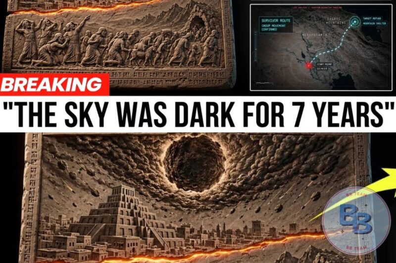 The Sumerian Tablet That Describes What Darkened the Sky for 7 Years — And Where the Survivors Went