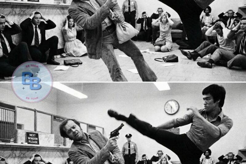 Bruce Lee Was In Bank When Armed Robber Pointed Gun At Cashier — 4 Customers Saw Bruce Move…