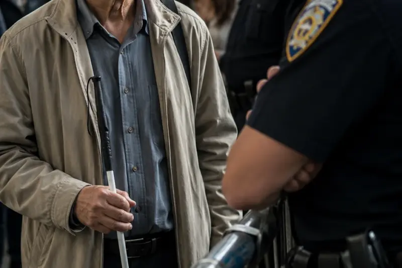 He Laughed At A Blind Man—Until He Heard Him Say “Dad.”