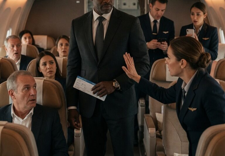 Black Executive Blocked From His First-Class Seat — 28 Minutes Later, the Whole Airline Was Shut Down