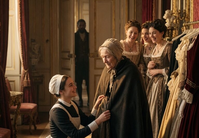 A Compassionate Maid Stood Up for an Elderly Woman Humiliated in a Gown Salon — Not Knowing She Was the Duke’s Mother