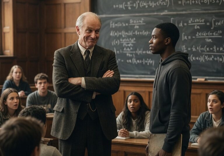The Professor Thought the Late Black Student Would Fail — Until He Solved the Impossible Equation