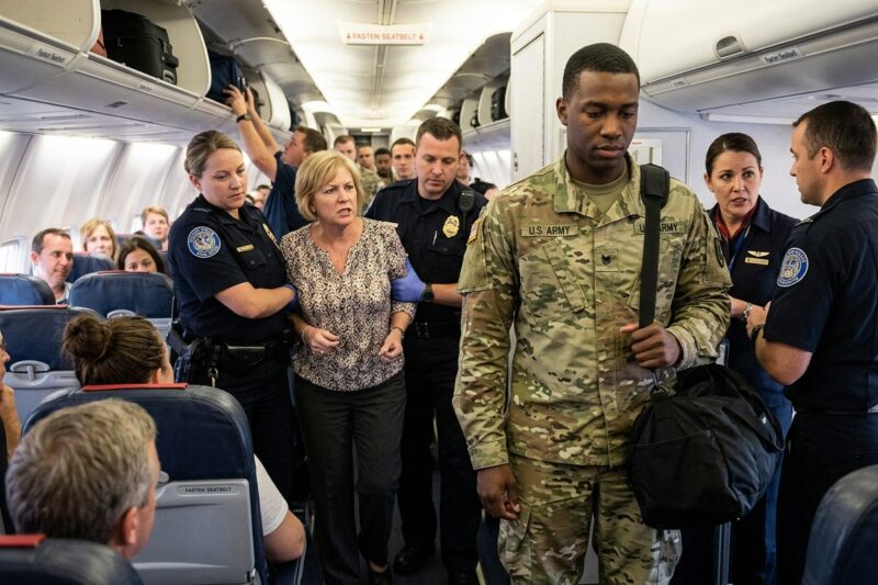She Thought She Could Get Away With Spitting On My Uniform Mid-Flight. I Kept Completely Silent, Letting The Consequences Completely Destroy Her Life By Landing.