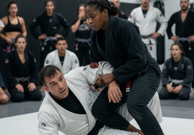 Martial Arts Instructor Put $1,000 on Her Losing Fast — But the Black Woman Submitted Him in Just 14 Seconds