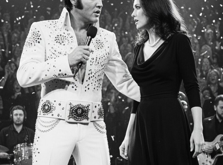 MYSTERIOUS woman joined Elvis on stage — her identity SHOCKED everyone