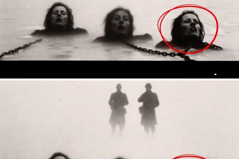 “Why did German soldiers chain three French prisoners to a frozen lake?”