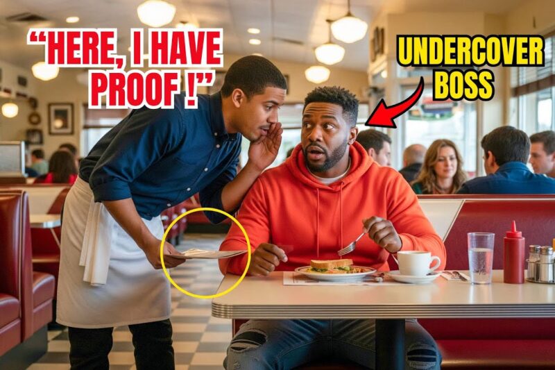 Undercover Black Owner Orders Food — Minutes Later, a Waiter Whispers Something That Stuns Him