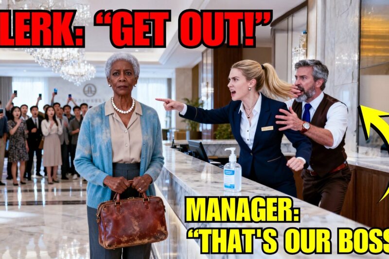 Hotel Clerk Mocked Black Elderly Woman’s Appearance — Froze When Manager Called Her “Boss”