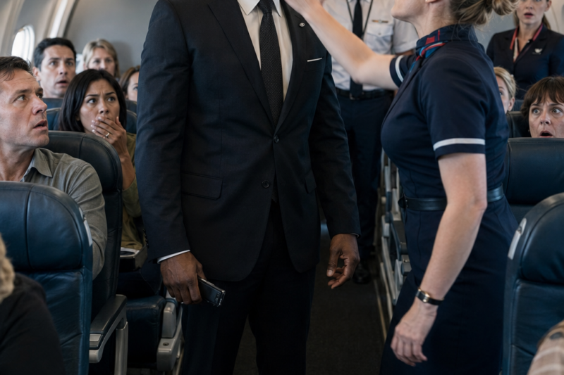 Flight Attendant Strikes a Black Air Marshal — Moments Later, He Grounds the Entire Plane