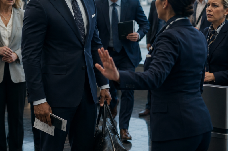 Black CEO Refused First-Class Seat — 14 Minutes Later, He Grounds the Entire Airline