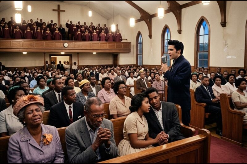 Elvis Presley Raised His Hand When Gospel Choir Lost Their Star -What He Sang LEFT Everyone in TEARS