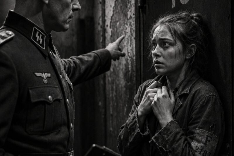 She was only 18 years old” – that’s what the German commandant demanded of her in room 13…
