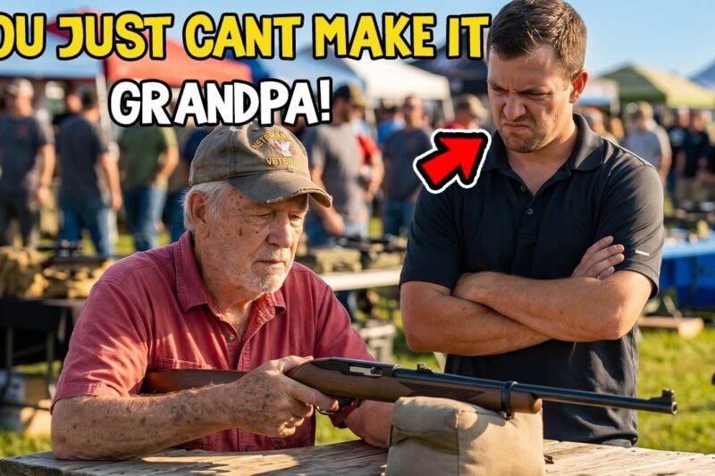 ‘Nobody Can Hit That Target With a Rimfire, Old Man’ — The Veteran Borrowed a .22 and Fired One Shot 