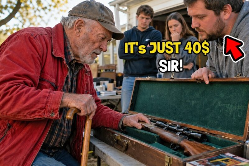 Family Sold Grandpa’s “Old War Souvenir” for $40 — The Old Veteran Saw It and Stopped Cold 
