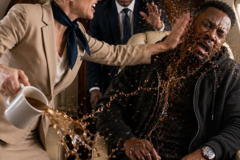 Attendant Slapped a Black CEO on His Private Jet — 8 Minutes Later She Lost Everything