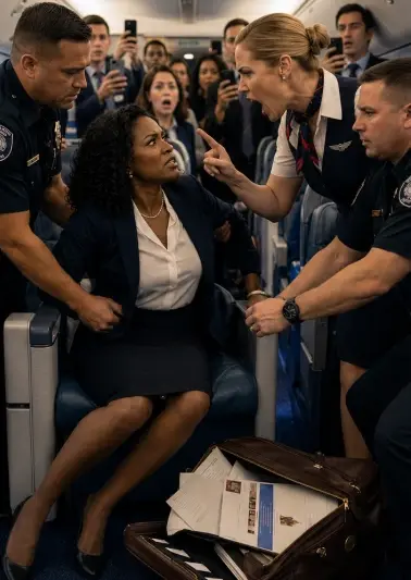 Security Drags Black Woman Off Plane — Minutes Later, She Cancels $1B Airline Deal!