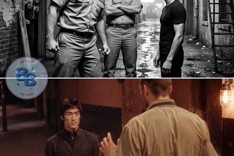 Two Drunk Marines Cornered Bruce Lee in an Alley — Bruce Lee Didn’t Fight Two Men — He Fought One…