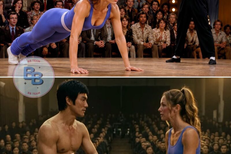 She Bragged “You’re Too Lazy For 50 Push-Ups!” — Bruce Lee Lifted His Body With 2 Fingers