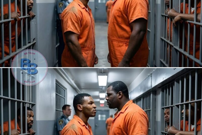 Tyson’s First Day in Prison When 300-POUND Inmate Blocked His Path —What Happened Next Became Legend