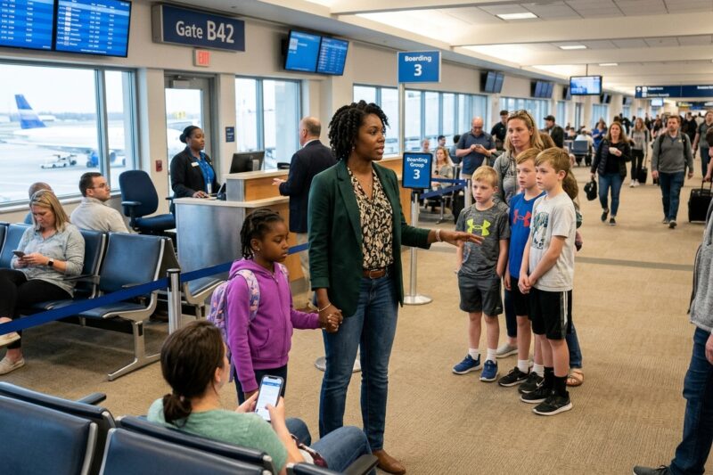 The Dirty Boarding Pass And The Three Kids’ Mistake
