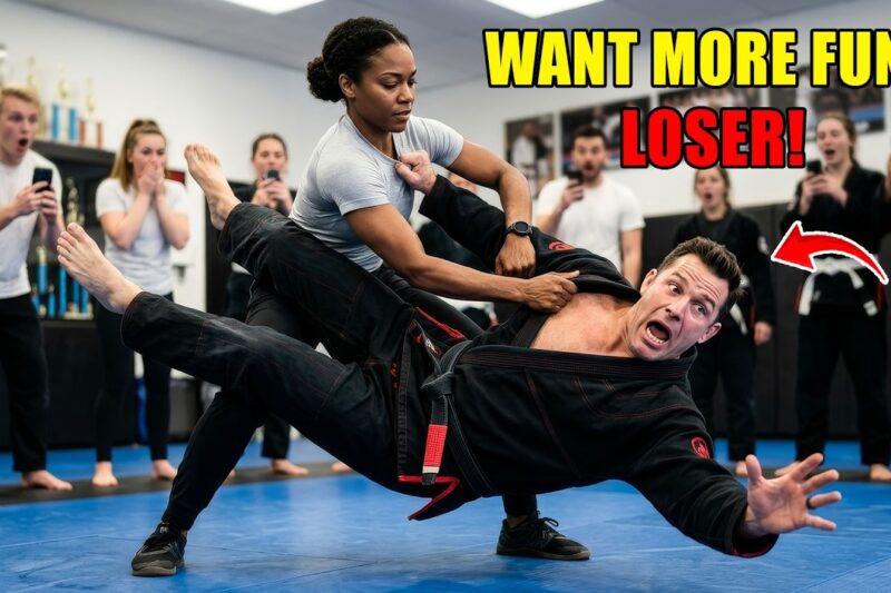 Unaware Black Woman Was an Undefeated Champion, Black Belt Dared Her to Fight “for Fun”—Regretted It