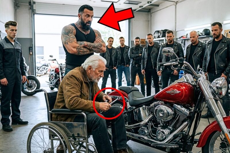 No Biker Could Fix the Hells Angels Motorcycle —Until a Disabled Old Man Looked and Stunned Them All