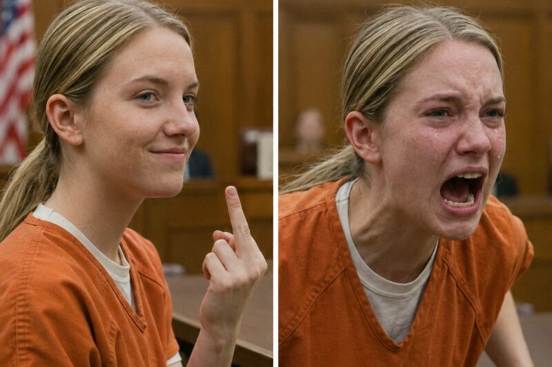 Psycho Teen Killer Laughs in Judges Face, Thinking She Had Escaped Prison — Then The Judge Speaks