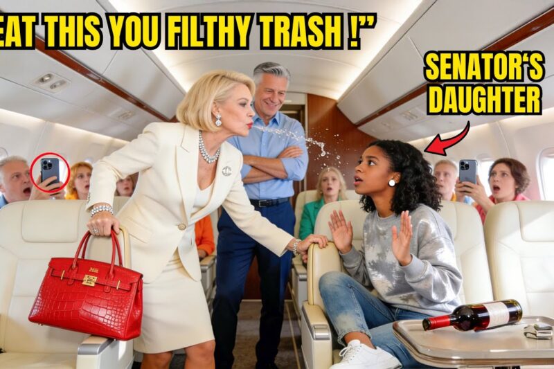 Passenger Spat in a Black Girl’s Face in First Class — Not Knowing Her Mom Was a Senator