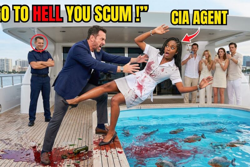 Billionaire Pushed Maid Into Piranhas — Until She Revealed She’s an Undercover CIA Operative
