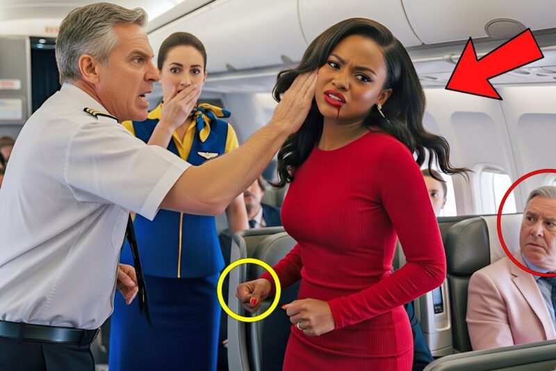 Pilot Slaps Black Girl in First-Class— Unaware She’s the Airline’s Silent Billionaire Backer…