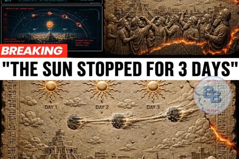 The Sumerian Tablet That Says the Sun Froze for 3 Days — Then Something Crossed the Sky