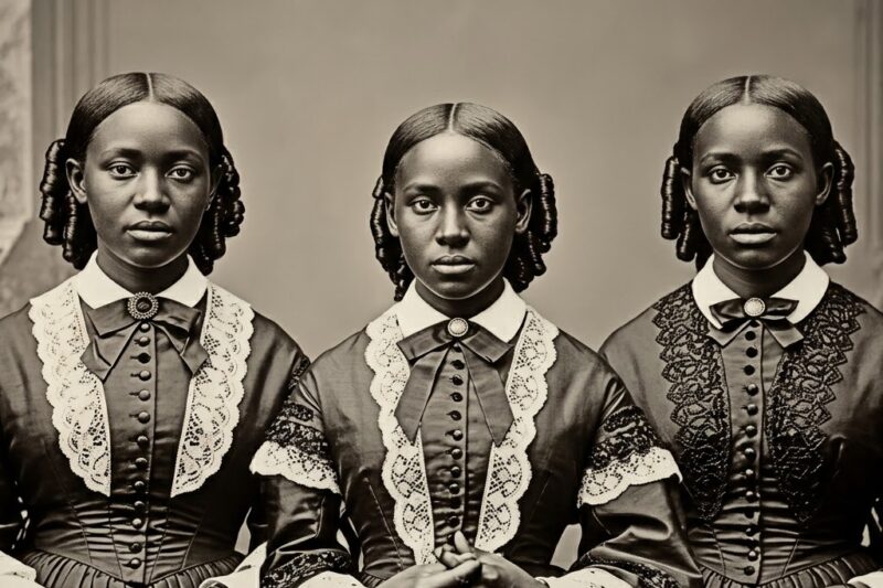 It was just a portrait of three sisters — but experts zoom in and discover a secret