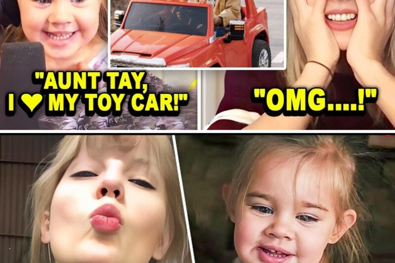 The Anatomy of a Surprise: Taylor Swift Leaves the Kelce Household in Stitches After Squeezing Into a Miniature Pink Toy Car to Launch Niece Wyatt on an Imaginary World Tour