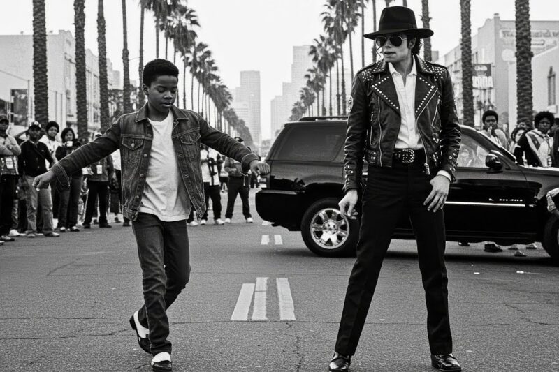 Street Kid Dancing ‘Smooth Criminal’ When Suddenly Michael Jackson Showed Up