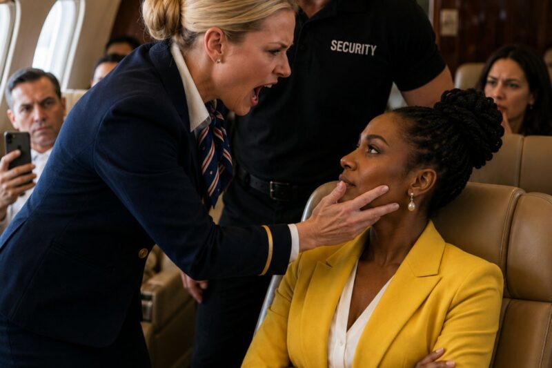 Flight Attendant Humiliated a Black CEO in First Class — Not Knowing She Owned the Airline