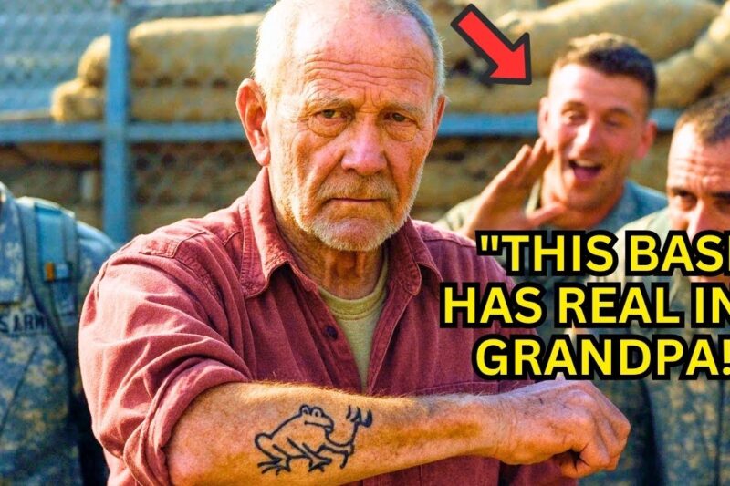 Recruits Laughed at the Old Veteran’s Tattoo — Until the SEAL Commander Saluted Him 