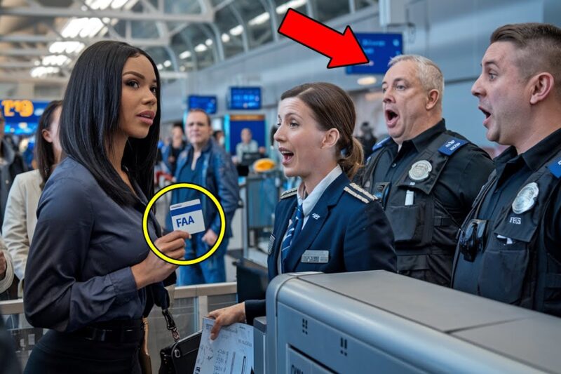 Gate Agent Calls Security on Black Woman — Seconds Later, Her FAA Badge Silences the Terminal