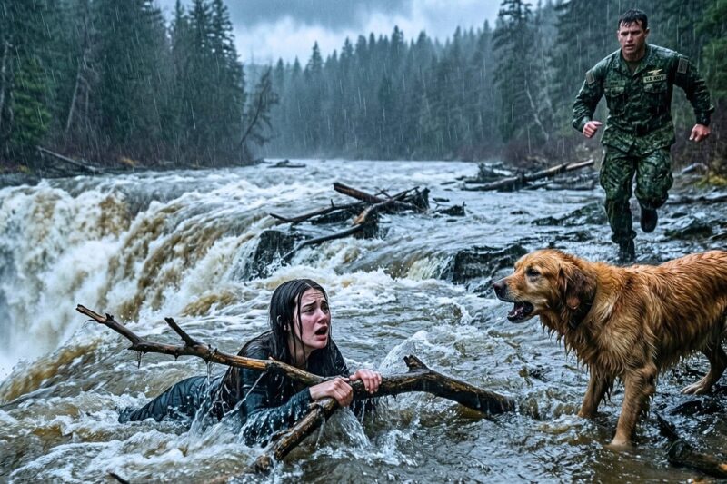 Loyal Golden Retriever Guided a Navy SEAL Through Floodwaters… to Save Her Owner’s Life