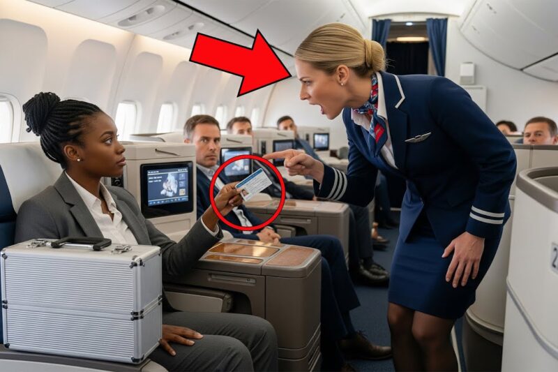 Flight Attendant Blocks Black Woman From First Class — Seconds Later, She Cancels the Flight